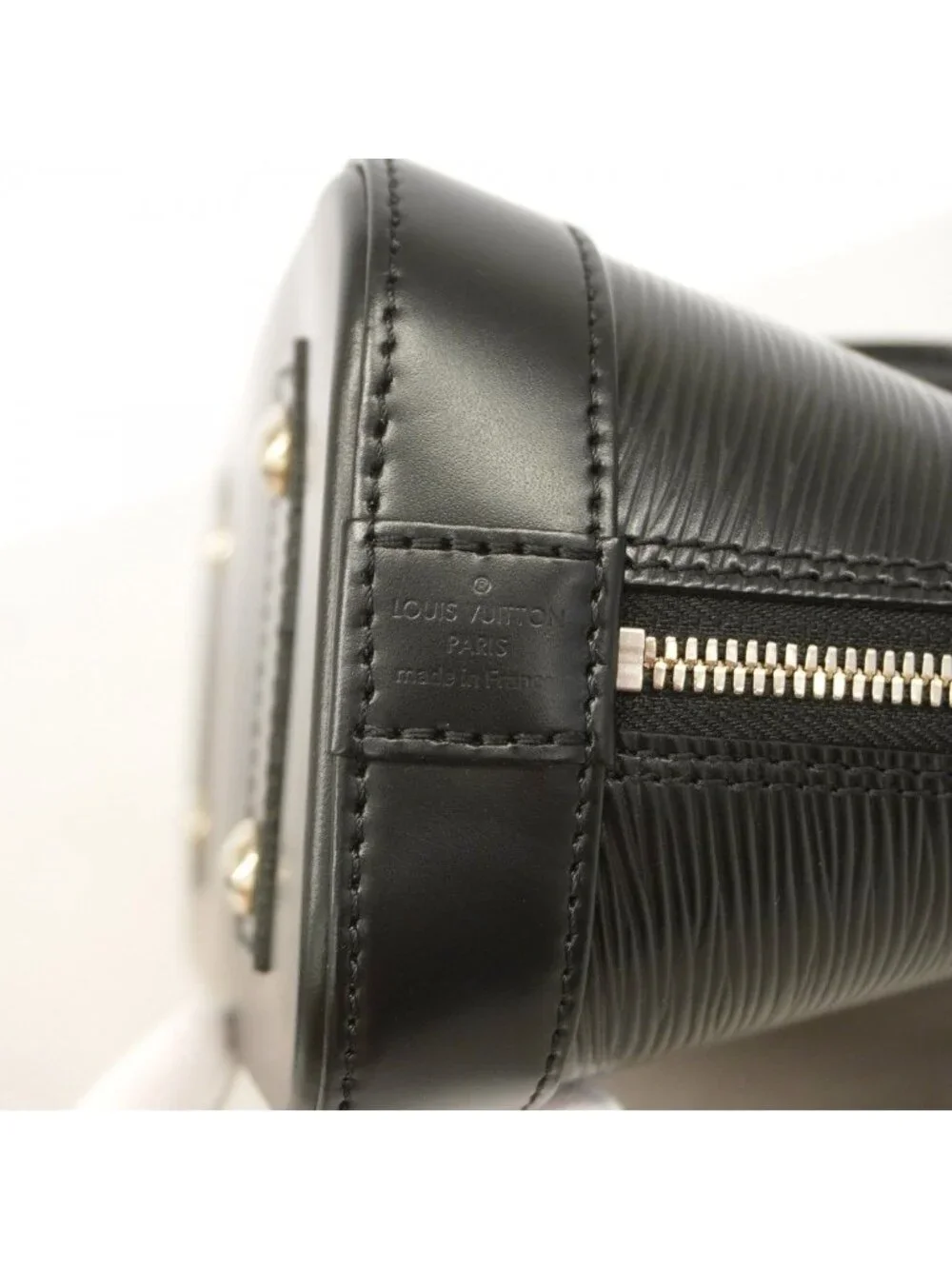 Louis Vuitton Handbag Epi Alma BB Noir 2-Way